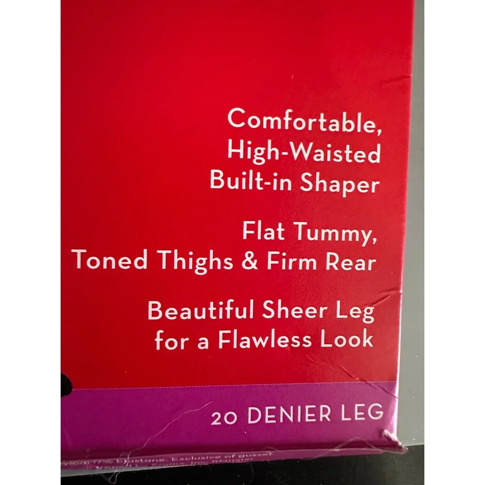 Spanx Firm Believer Sheers High Waisted Built In Shaper Tights Size B Shade S3
